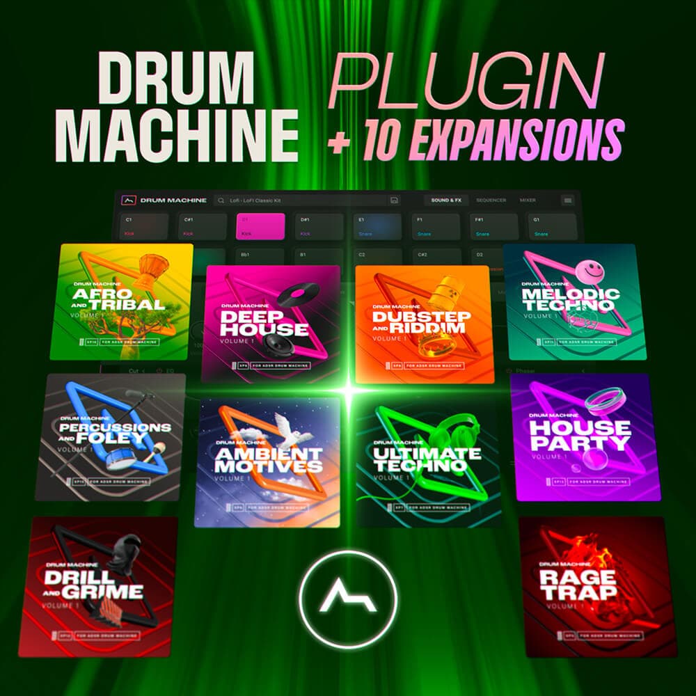 ADSR Drum Machine + 10 Expansions Bundle by ADSR
