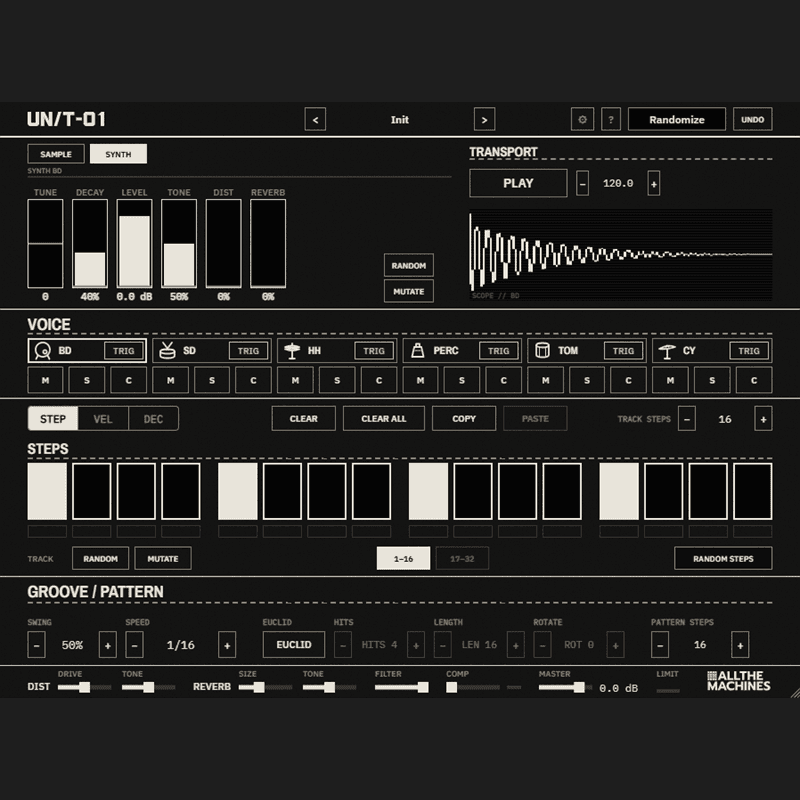 UN/T-01 by All The Machines